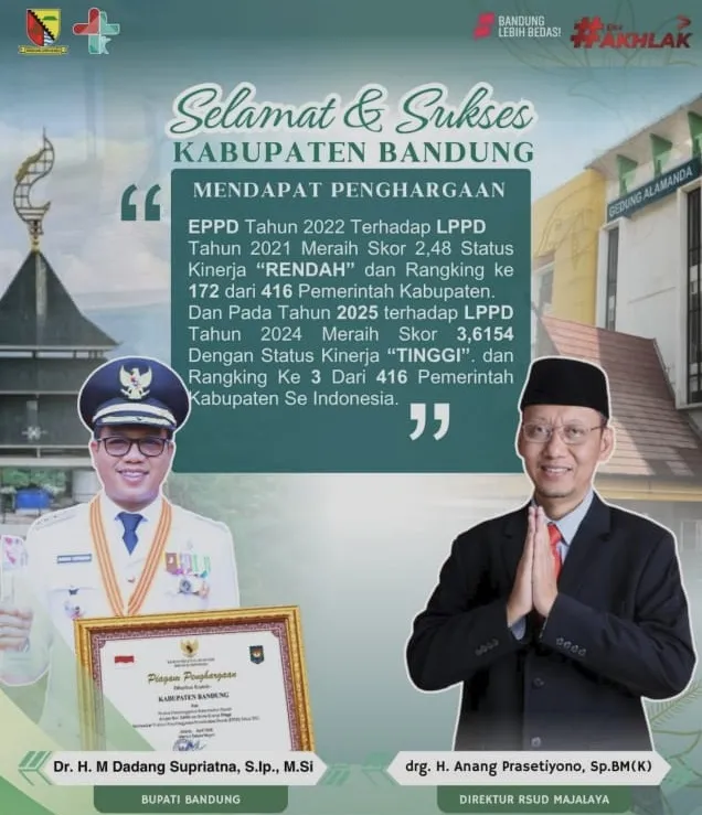 Kabupaten Bandung Raih Kinerja Tinggi, RSUD Majalaya Turut Apresiasi Prestasi Pemerintah Daerah